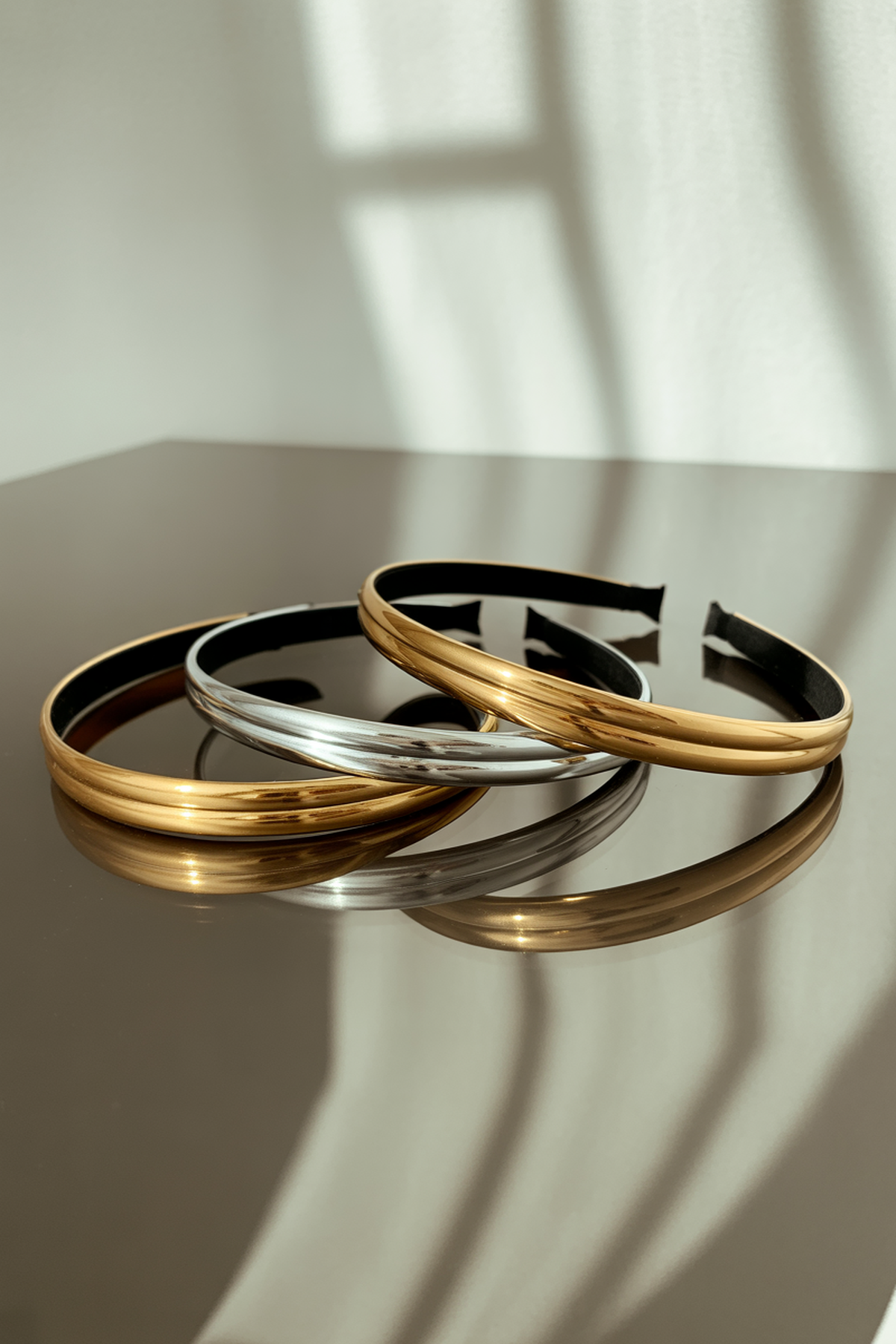 Chic Metallic Headbands For Sleek Modern Style