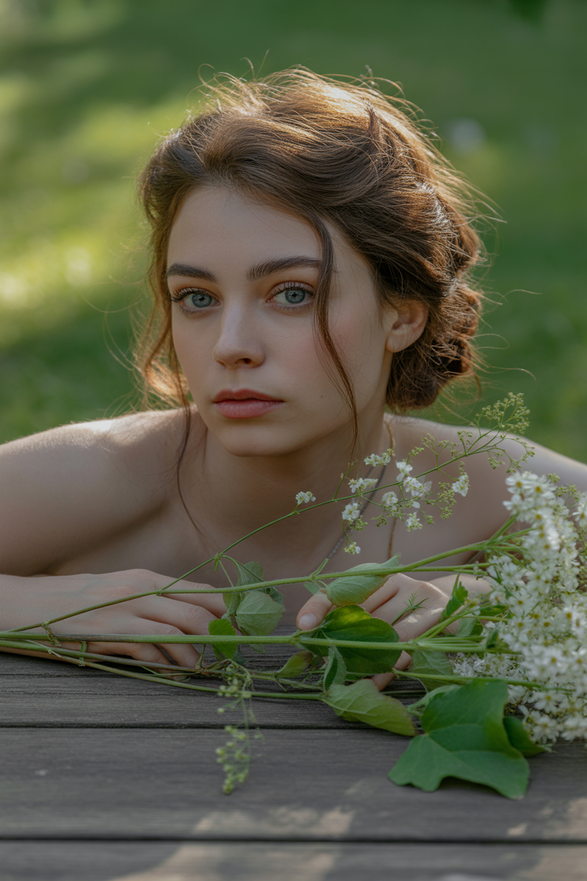 Delicate Floral Hair Vines For Romantic Touches