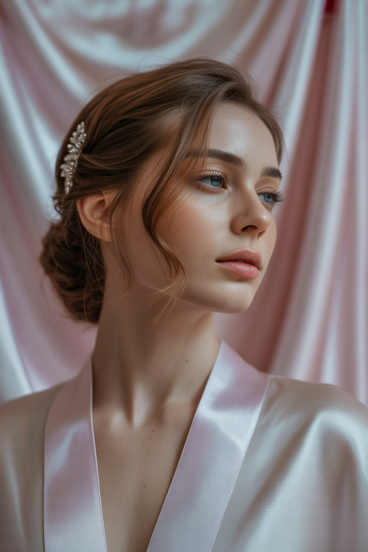 Elegant Satin Hair Bands For Smooth Sophistication