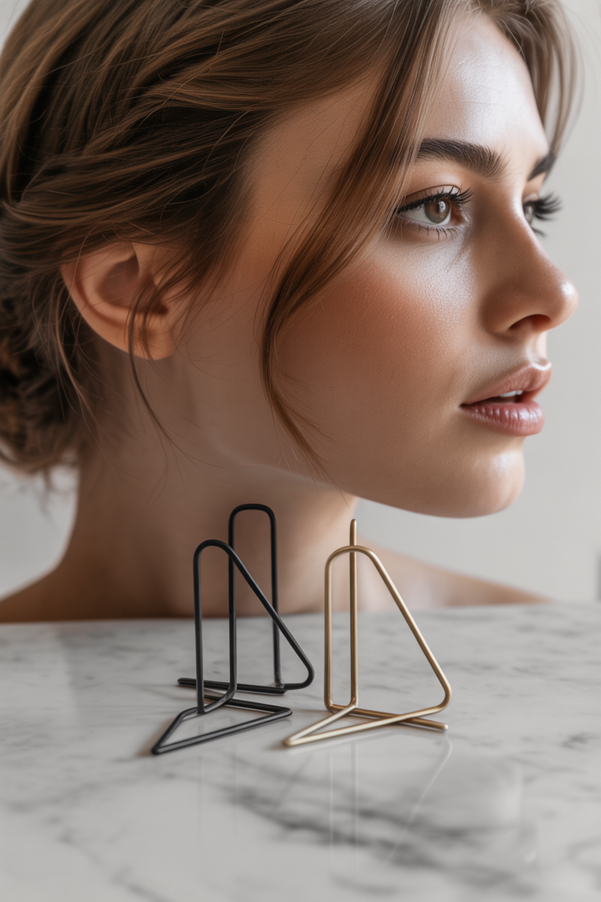 Minimalist Geometric Hair Pins For Modern Edge