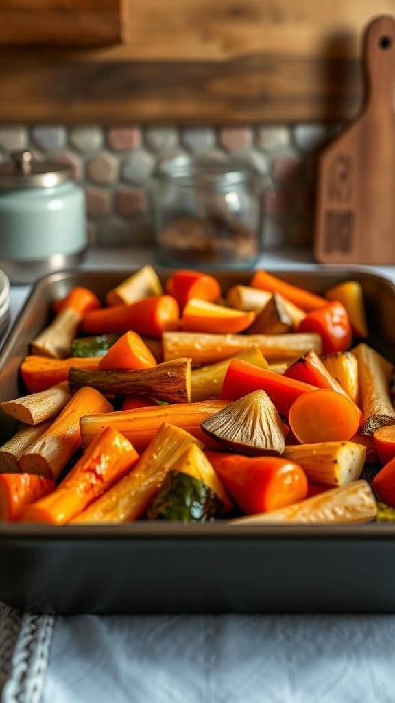 Easy Roasted Root Vegetables With Olive Oil