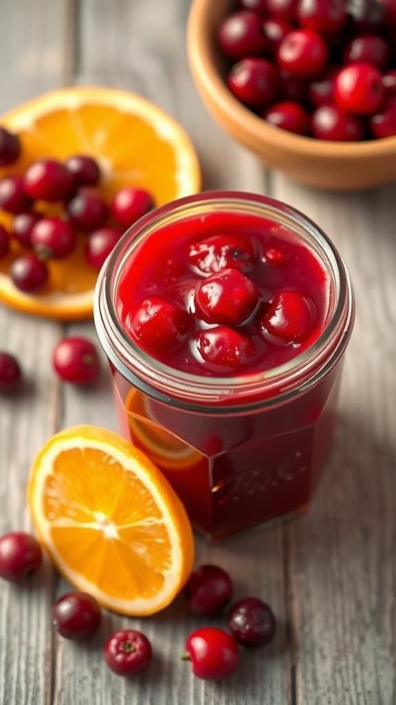 Homemade Cranberry Sauce With Fresh Or Frozen Berries