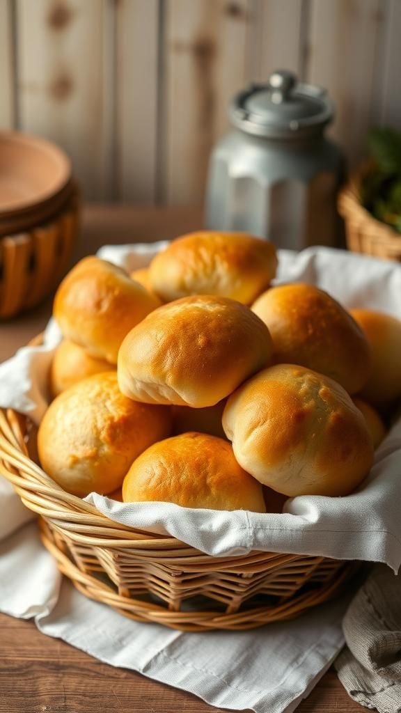 Homemade Dinner Rolls Using Basic Pantry Items