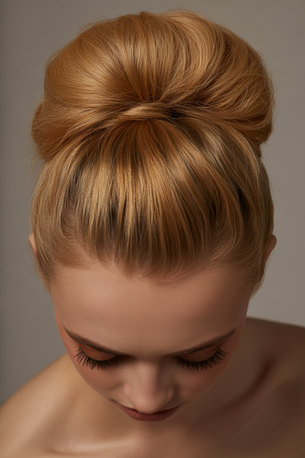Bouffant Half-Up Style For Extra Volume