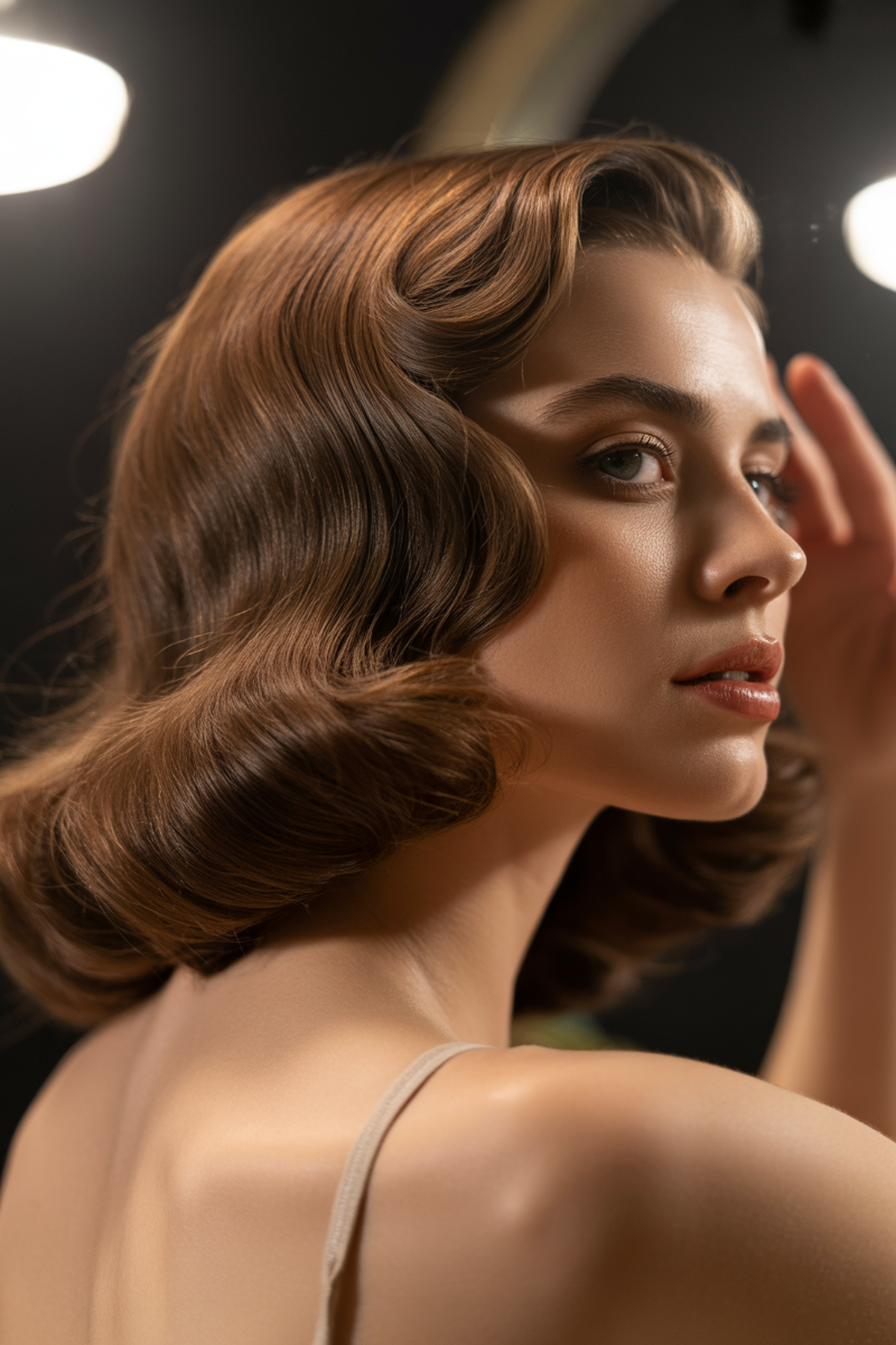 Classic Hollywood Waves For Timeless Elegance
