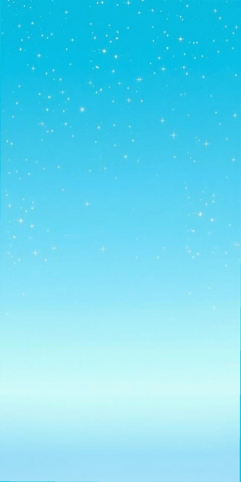 Baby Blue Starfield over a Smooth Gradient Sky