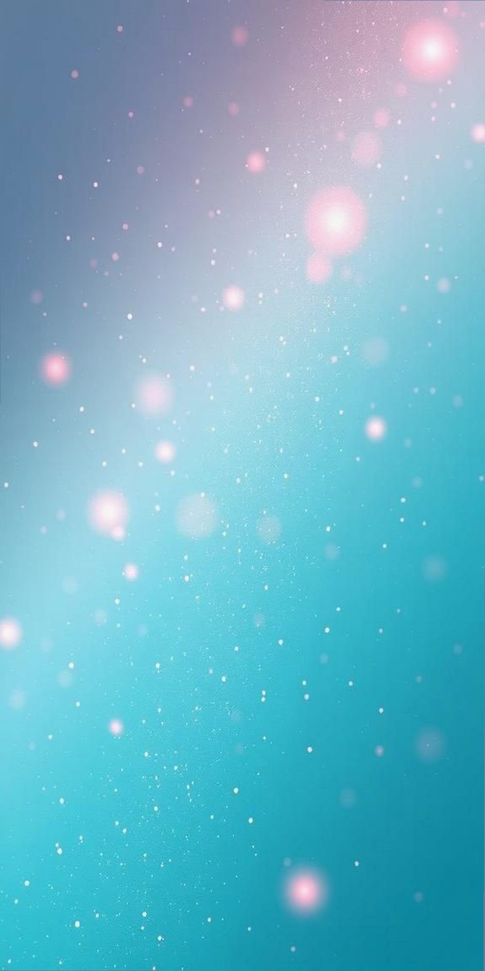 Muted Turquoise Cosmos with Light Pink Highlights