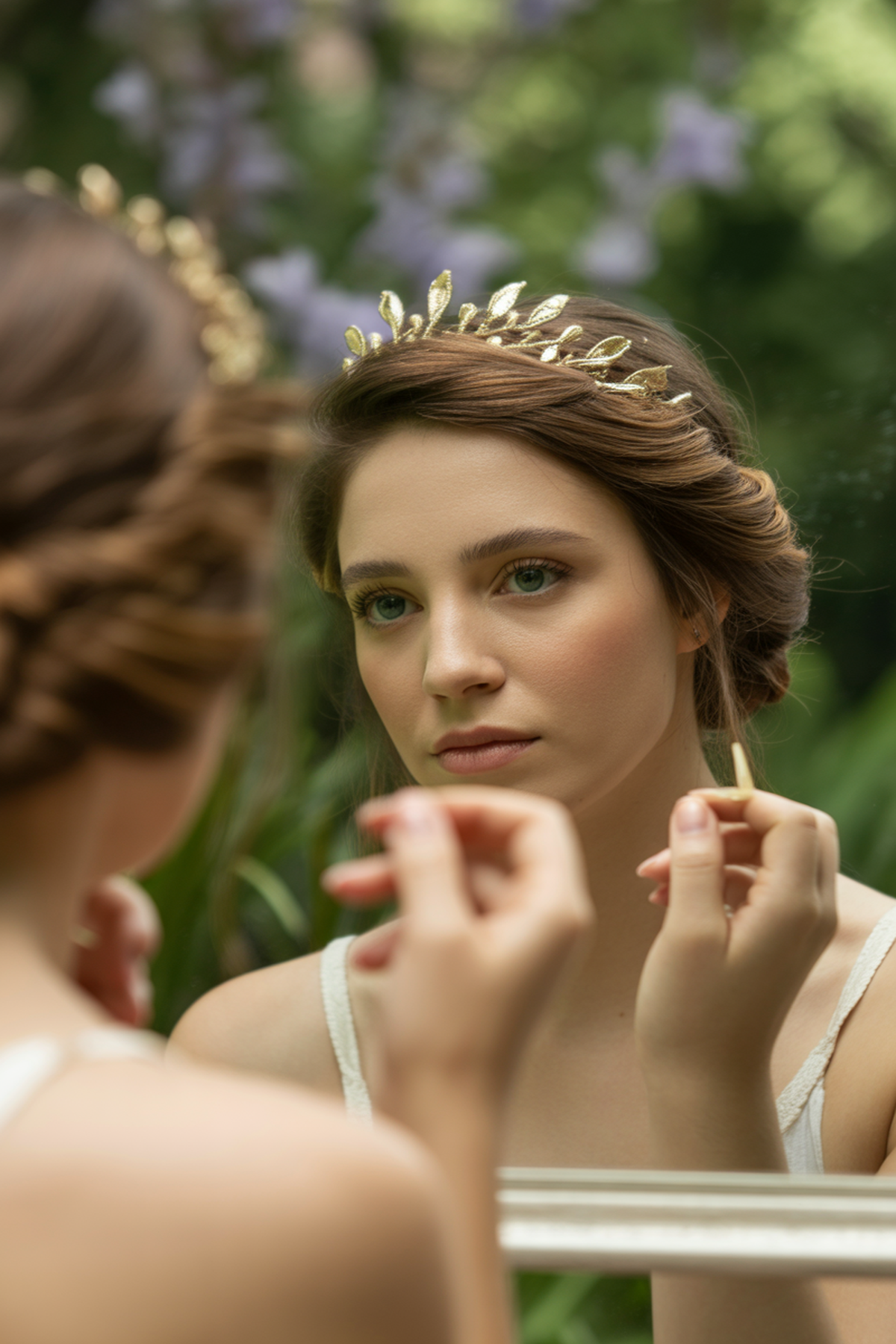 Twisted Crown Braid for a Regal Summer Look