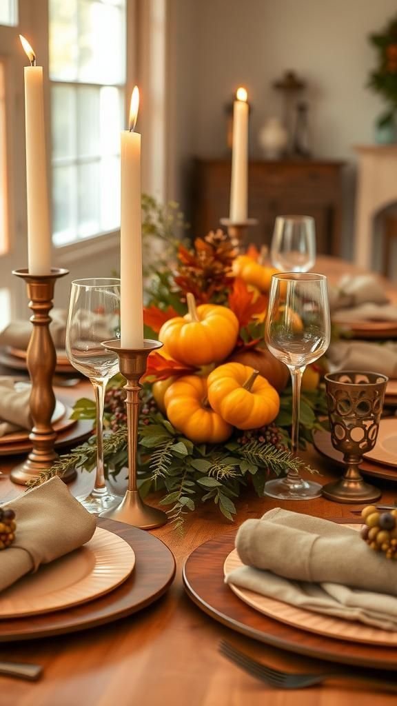 Copper And Bronze Accents For Warmth