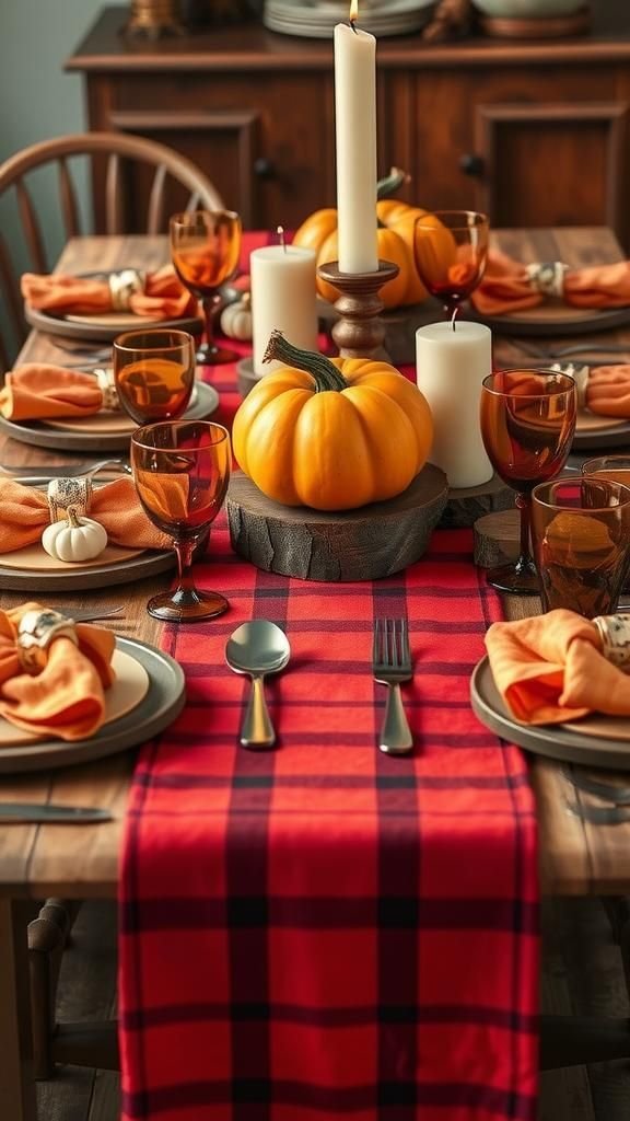 Incorporate Plaid Patterns For Cozy Appeal