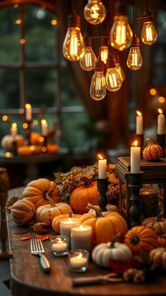 Incorporate Soft Amber Lighting For Ambiance