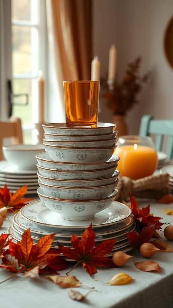 Incorporating Vintage Plates And Glassware