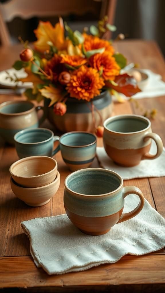 Use Handmade Pottery For Authenticity