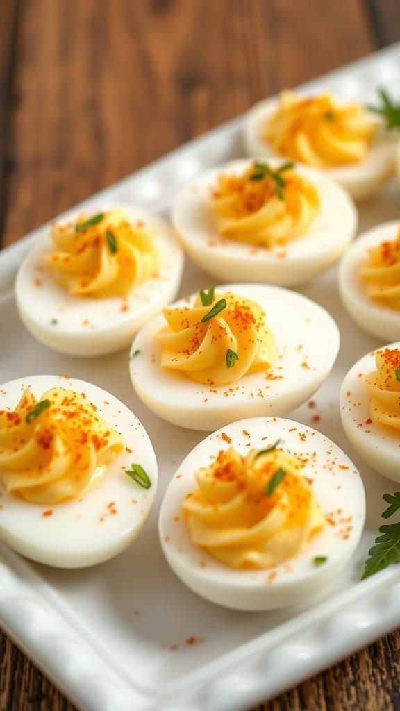 Deviled Eggs With Smoky Paprika Twist