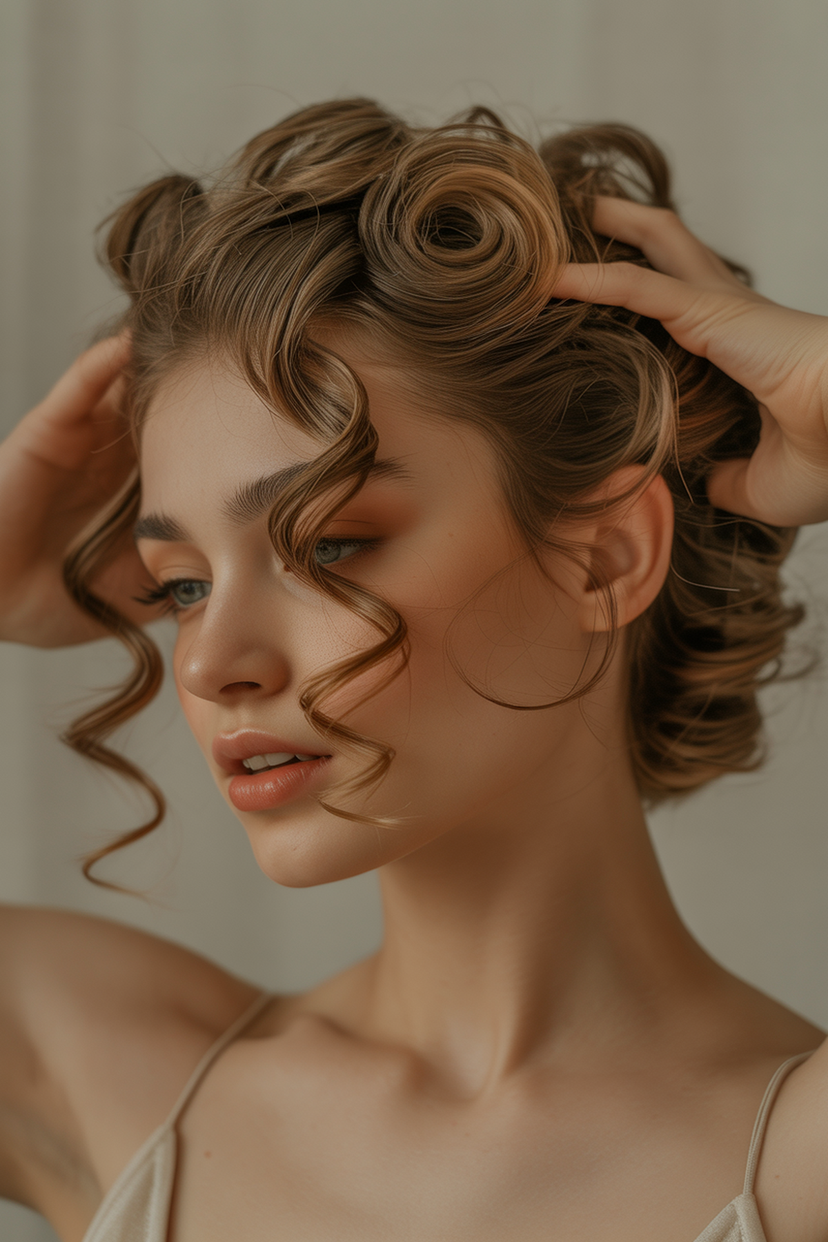 Bantu Knot-Out for Soft Waves