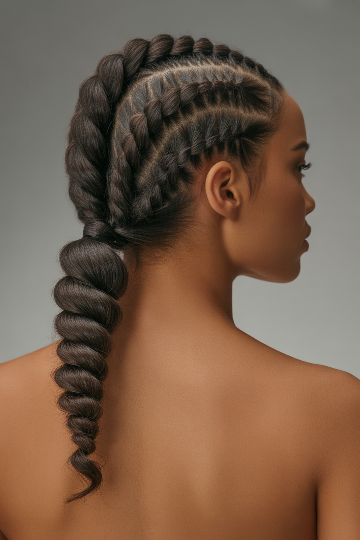 Twist Braided Ponytail for Versatility