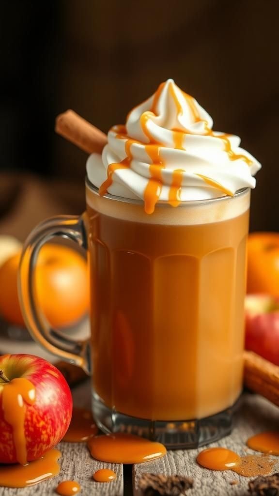 Salted Caramel Hot Apple Cider Treat