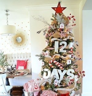 Advent Christmas Tree