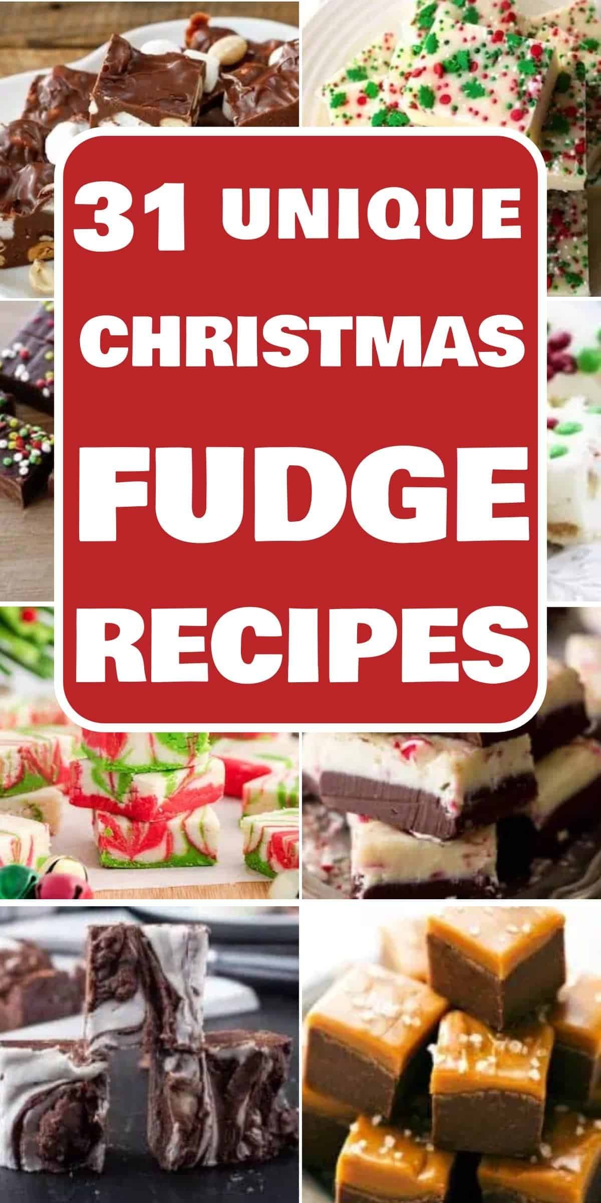 31 Best Christmas Fudge Recipes