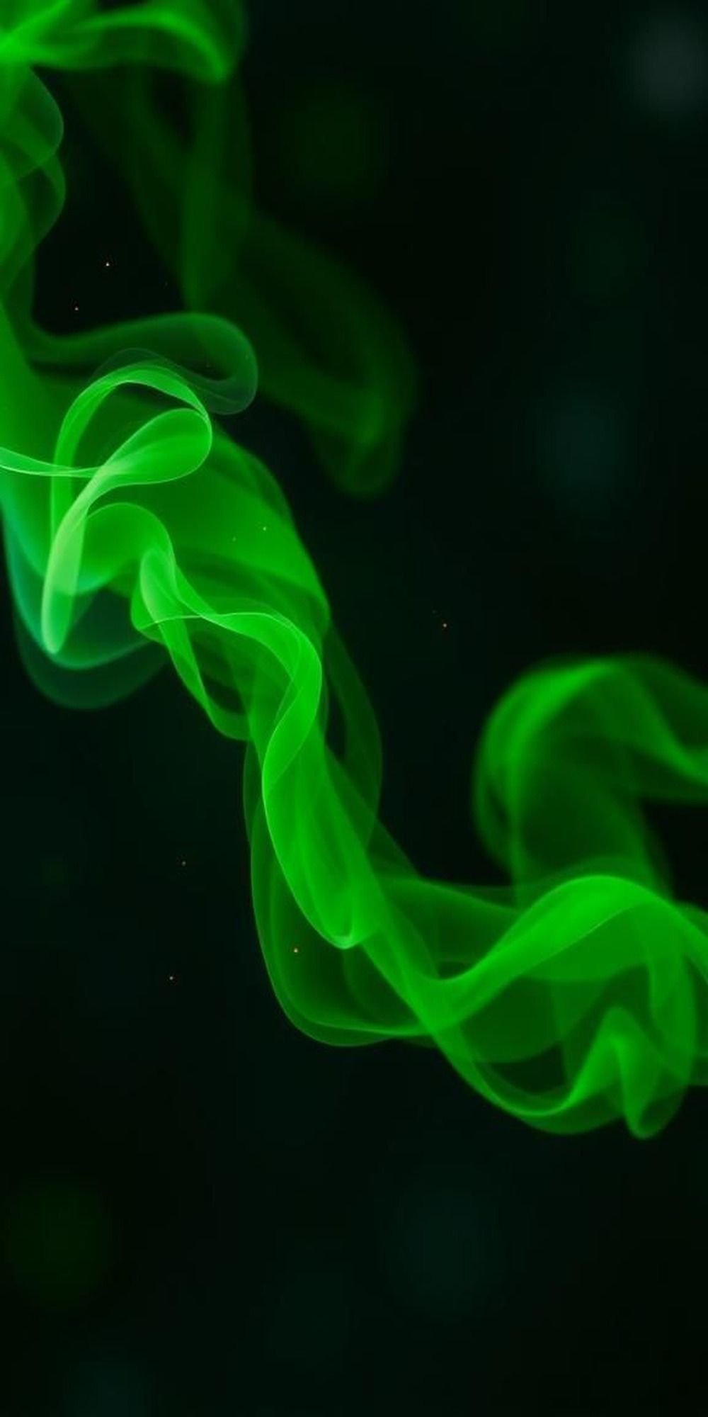 Forest Haze Green Smoke With Copper Accents