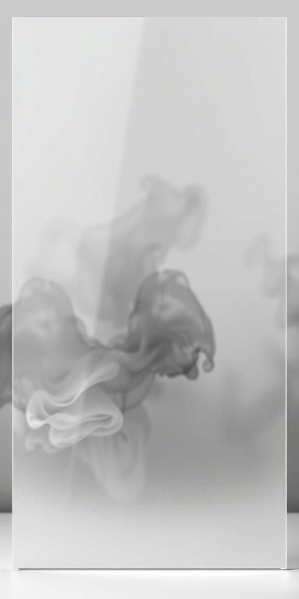 Frosted Glass Smoky Blur Minimal Aesthetic