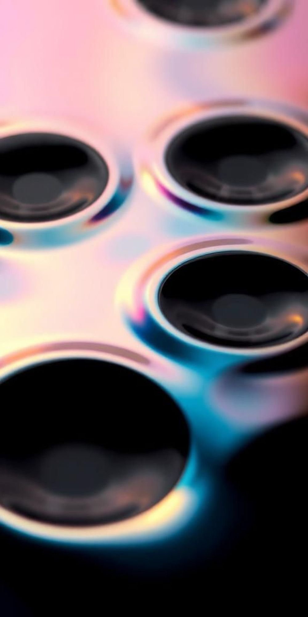 Oil And Ink Iridescent Sheen Waves