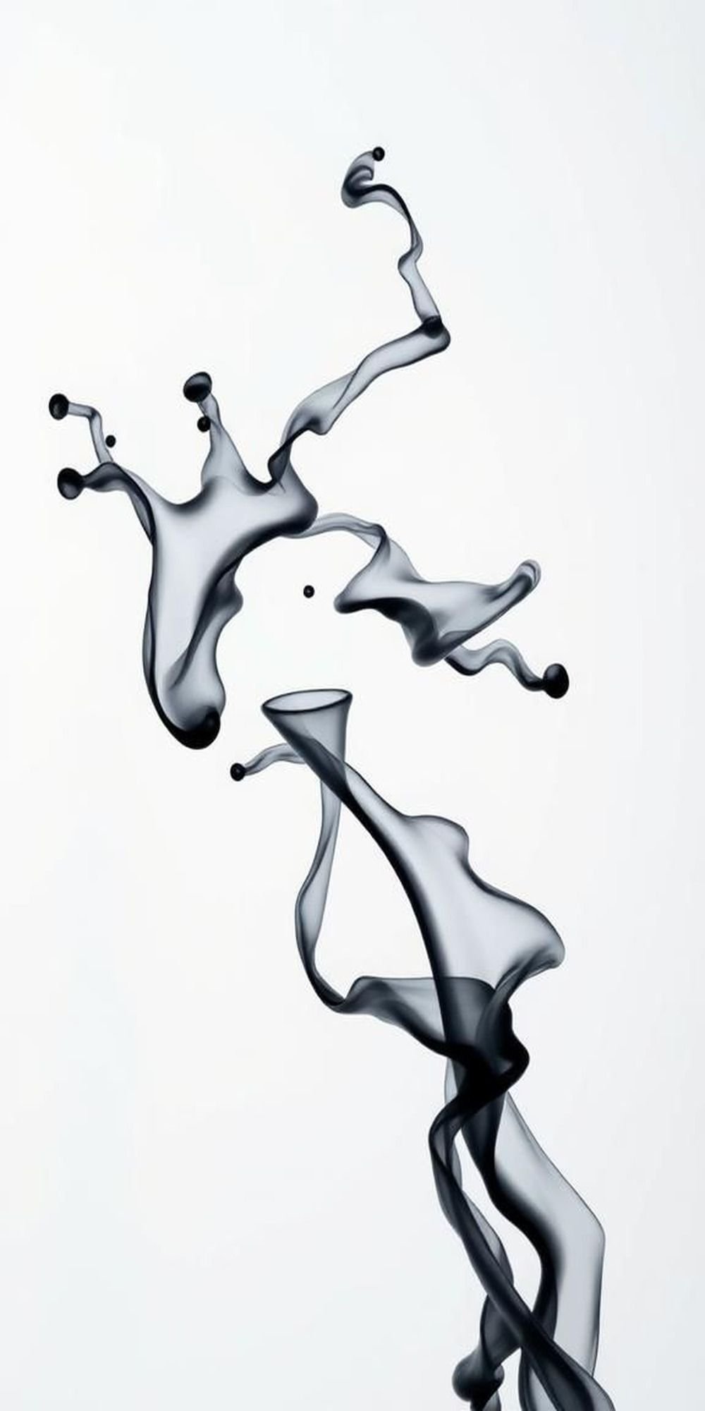 Turbulence Fields Of Ink And Vapor