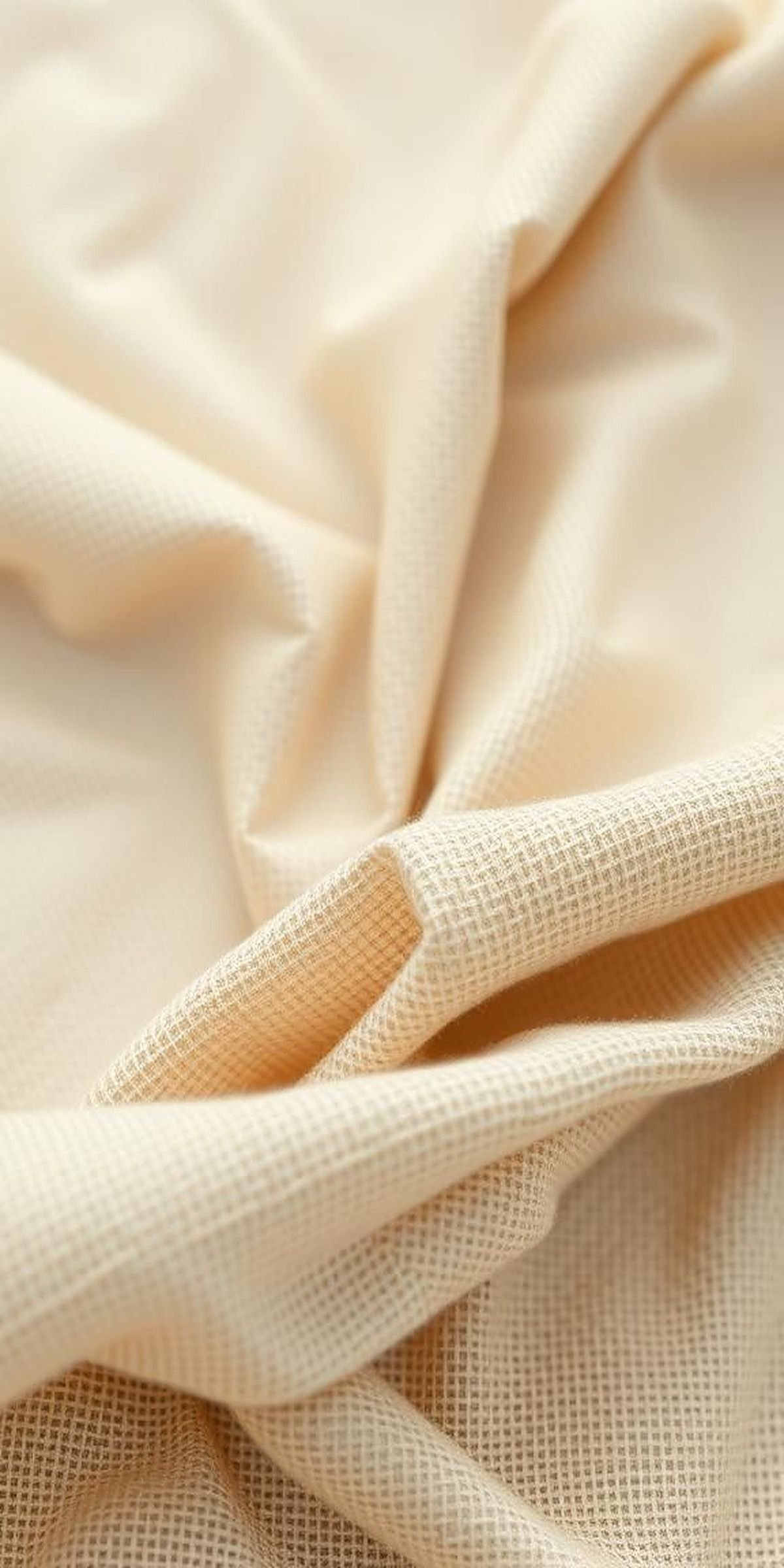 Cozy Textured Linen Backdrop in Earthy Colors