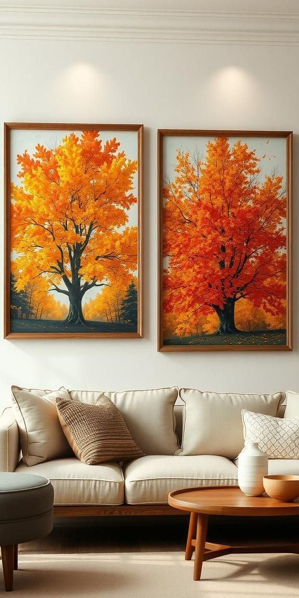 Add Seasonal Artwork Featuring Autumn Landscapes