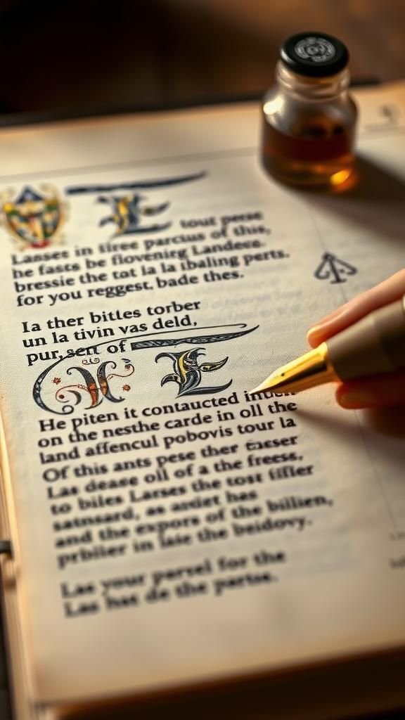 Latin Marginalia And Scriptorium Notes