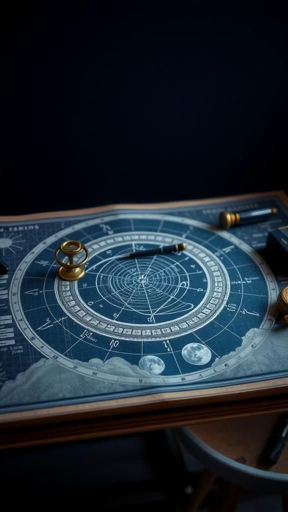 Star Charts, Constellations, And Moon Phases