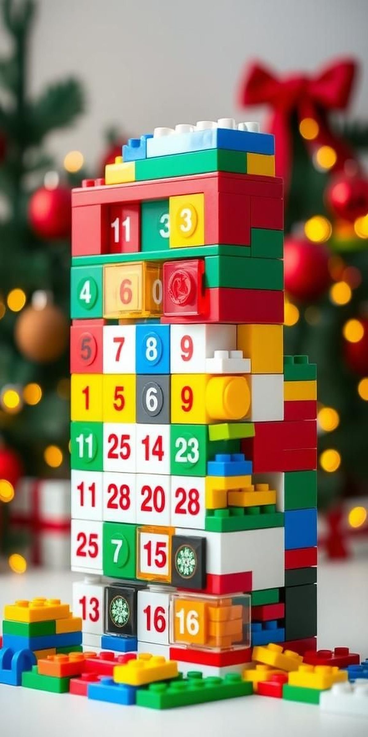 Lego Brick Advent Calendar Build