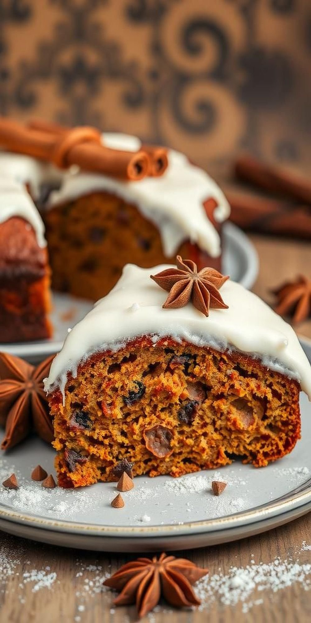 Gingerbread Cake With Cream Cheese Frosting