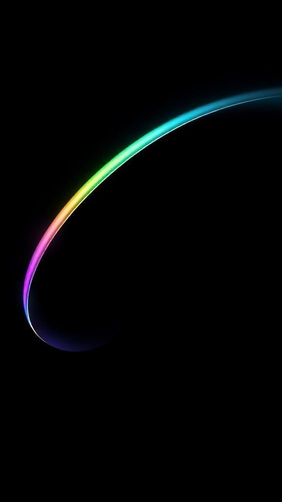 Spectral Waveform Ribbon On Matte Obsidian