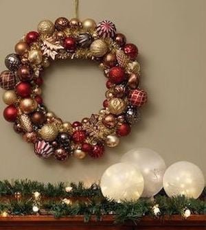 Winter Luminaries on Mantel