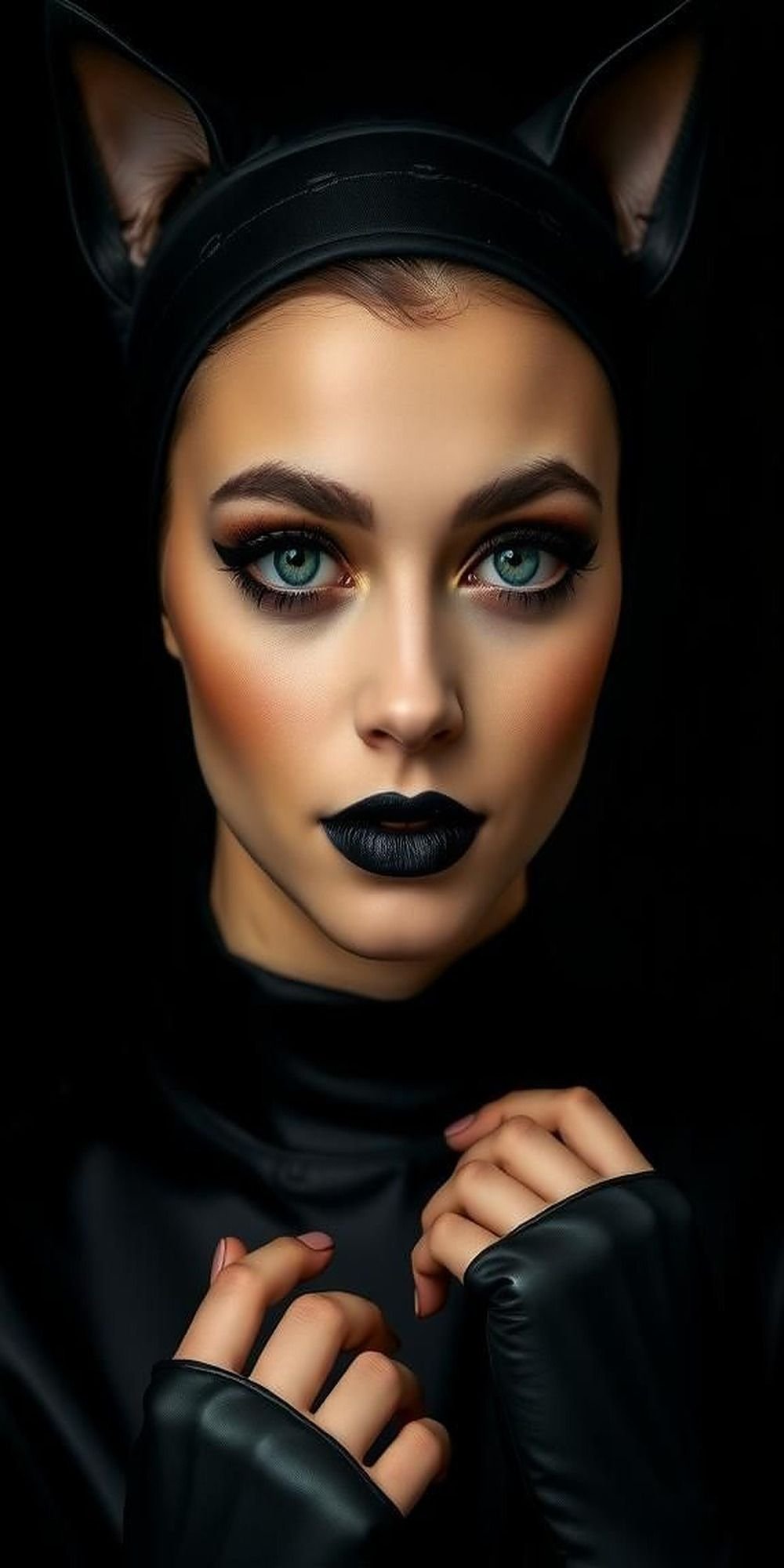 Fierce Catwoman Inspired Bold Eye Makeup