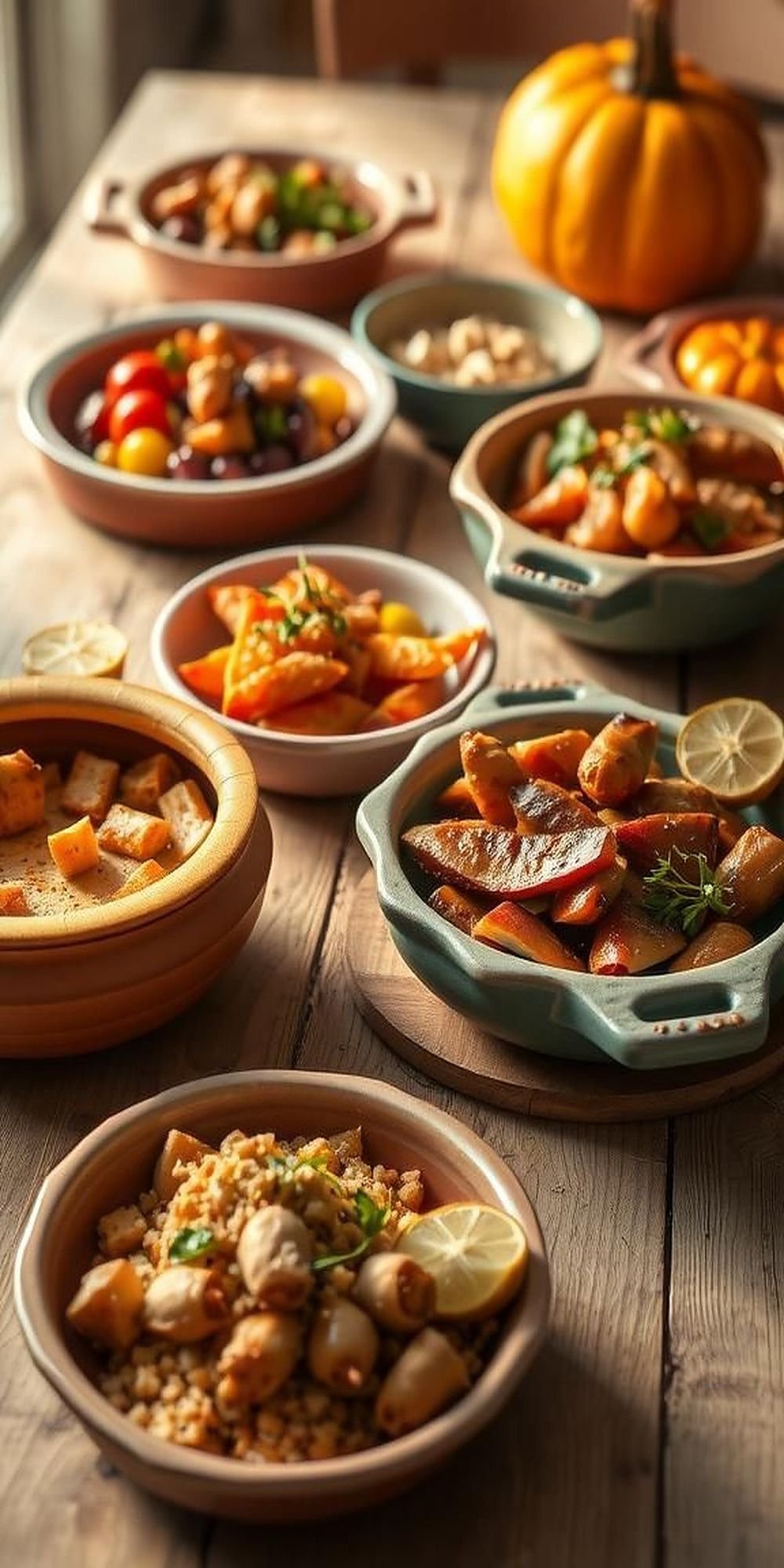 Handmade Clay Pottery For Serving Dishes