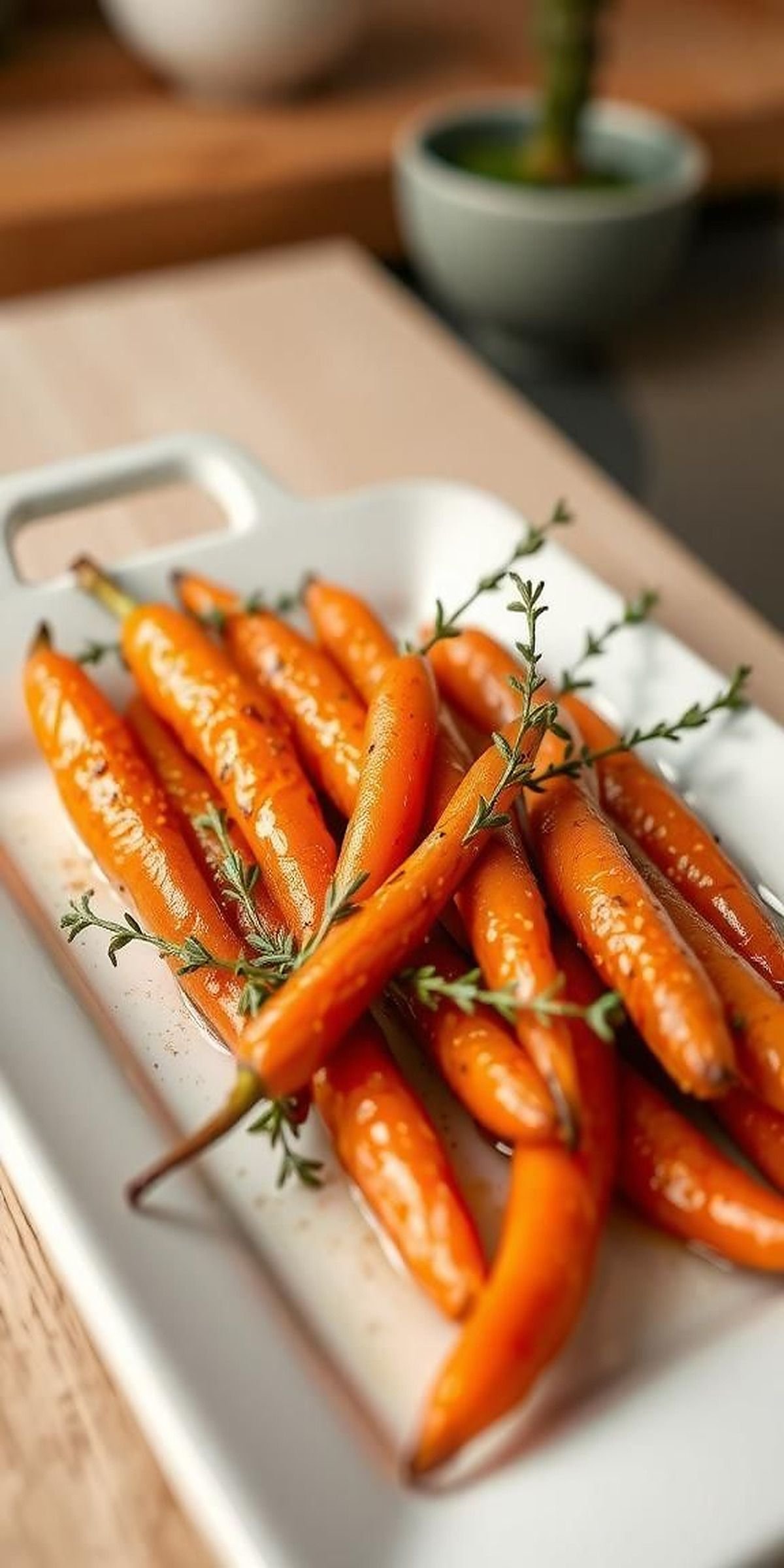 Homestyle Glazed Carrots With Thyme and Brown Sugar