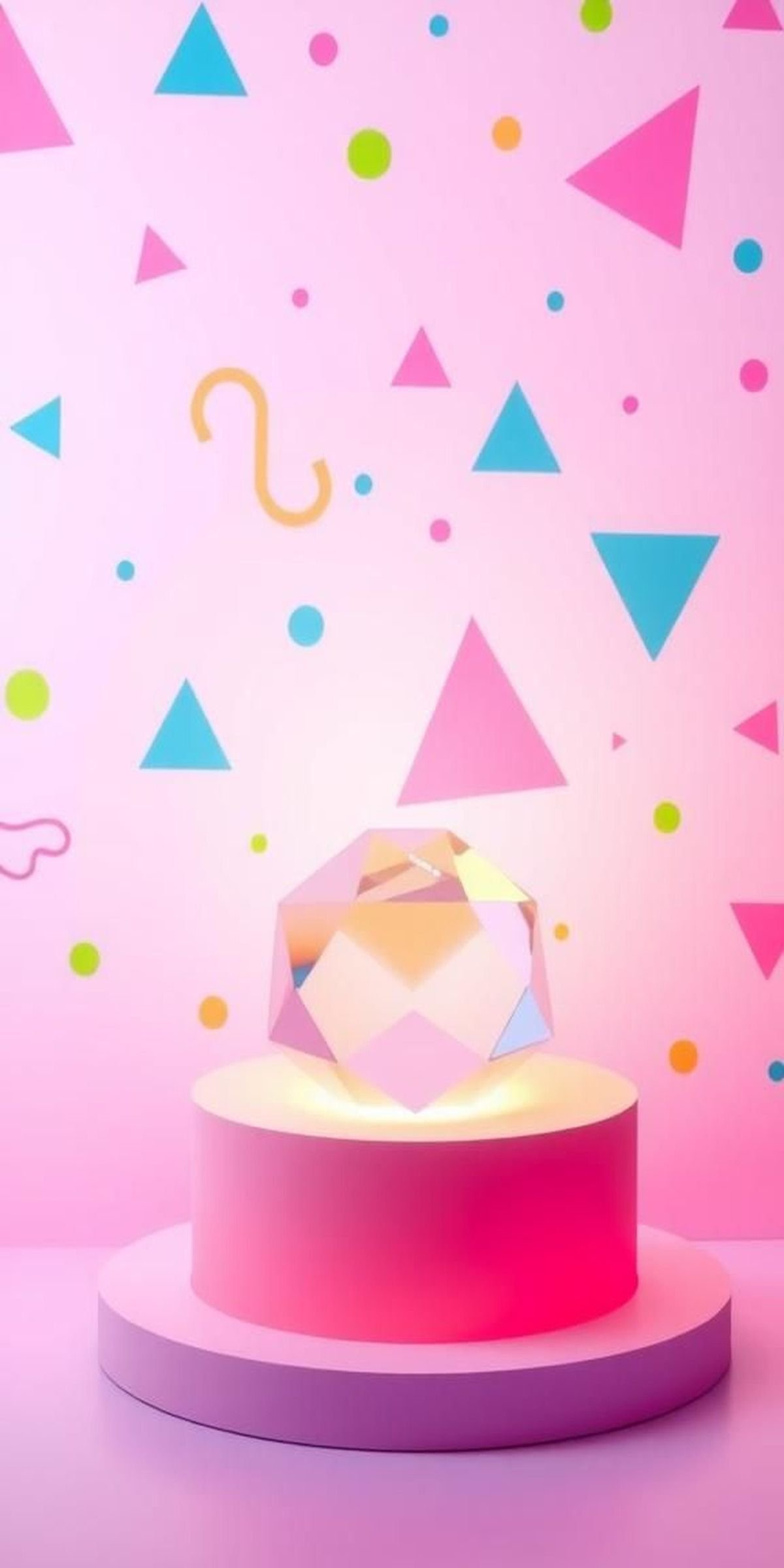 Memphis Pattern Geometric Playground In Pastels