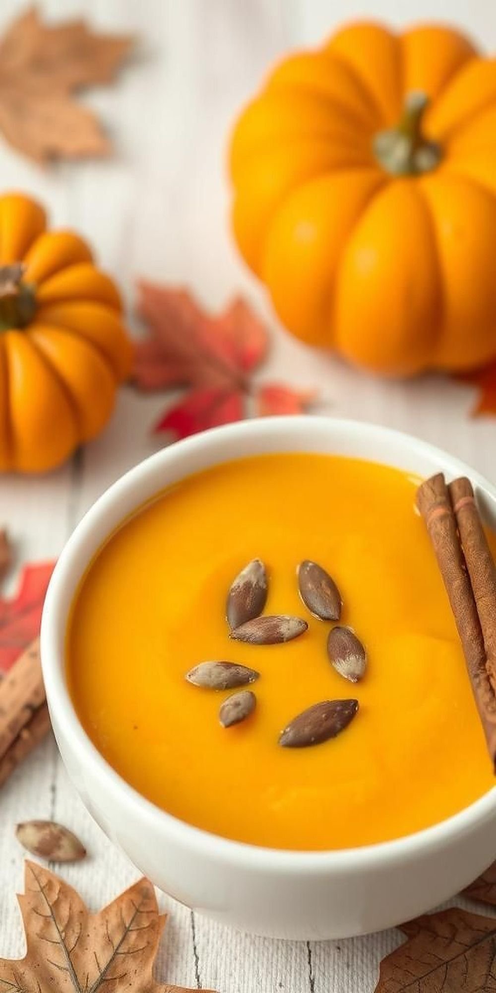 Creamy Butternut Squash Soup With A Hint Of Spice