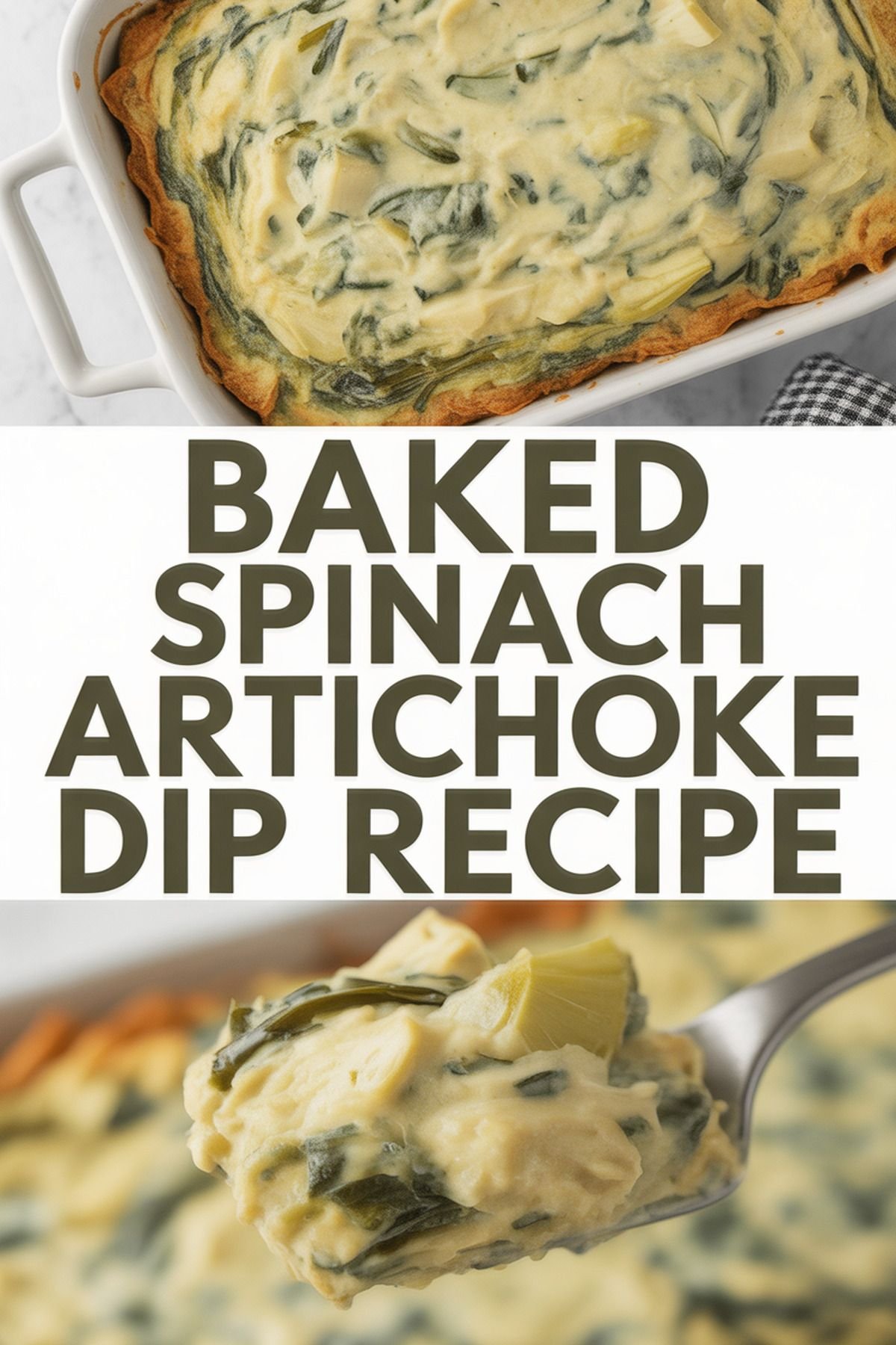 Baked Spinach Artichoke Dip Recipe recipe idea in stylish layout