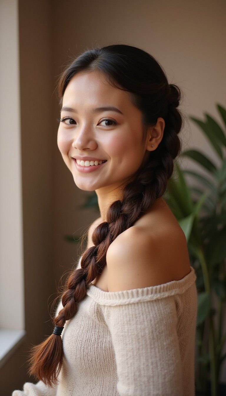 Knotless Boxer Braids For Soft Natural Finish