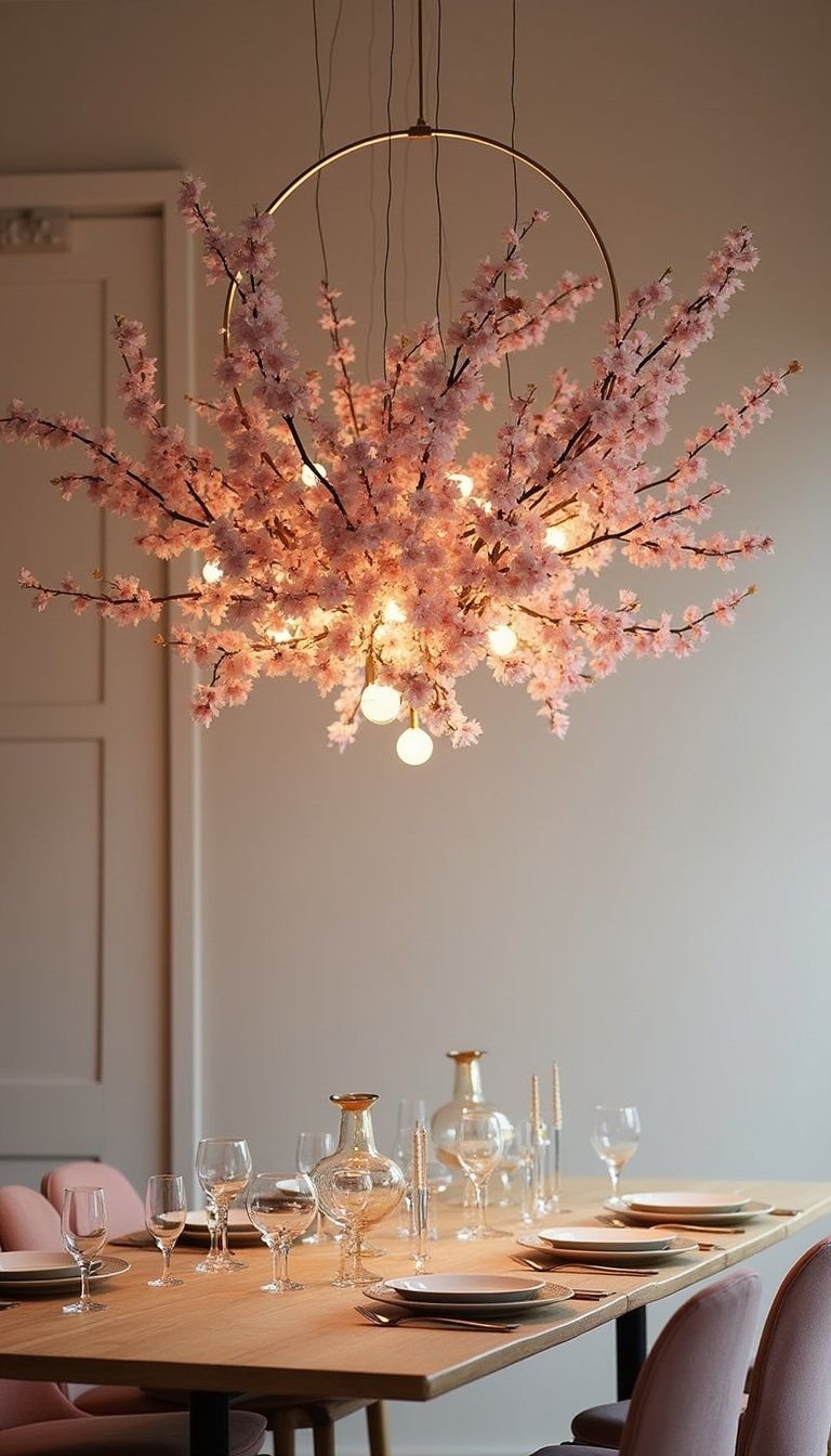 Blossom Chandelier For Over The Dining Table