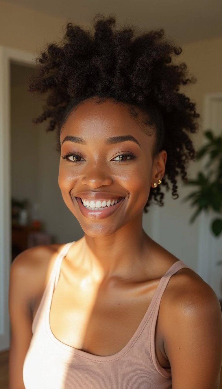 Mini Twist-Out Definition For Fluffy Volume