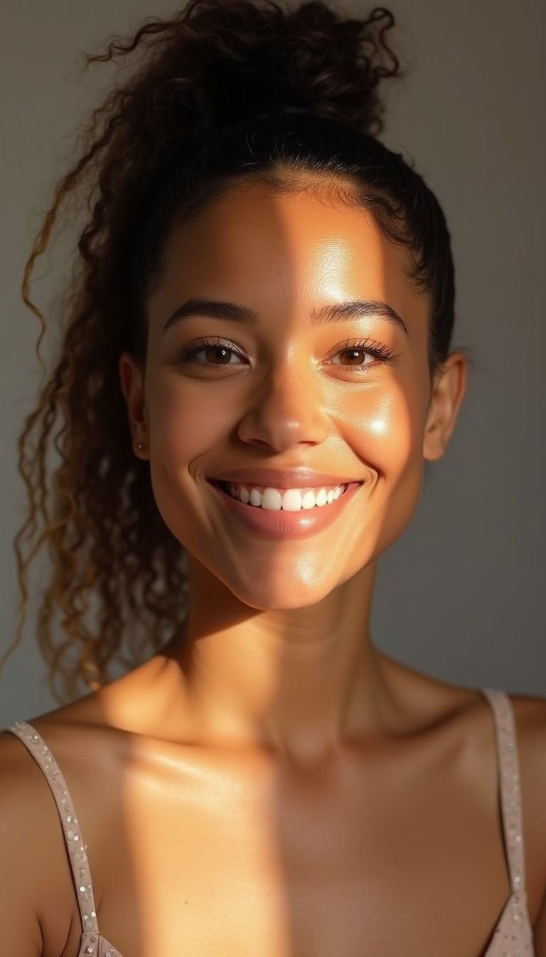 TWA With Color Peek And Subtle Highlights