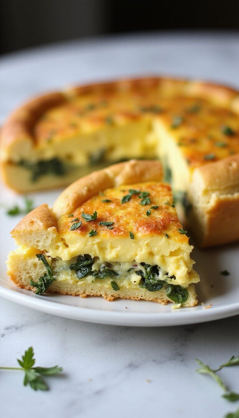 Brioche Herb Layered Egg And Cheese Strata