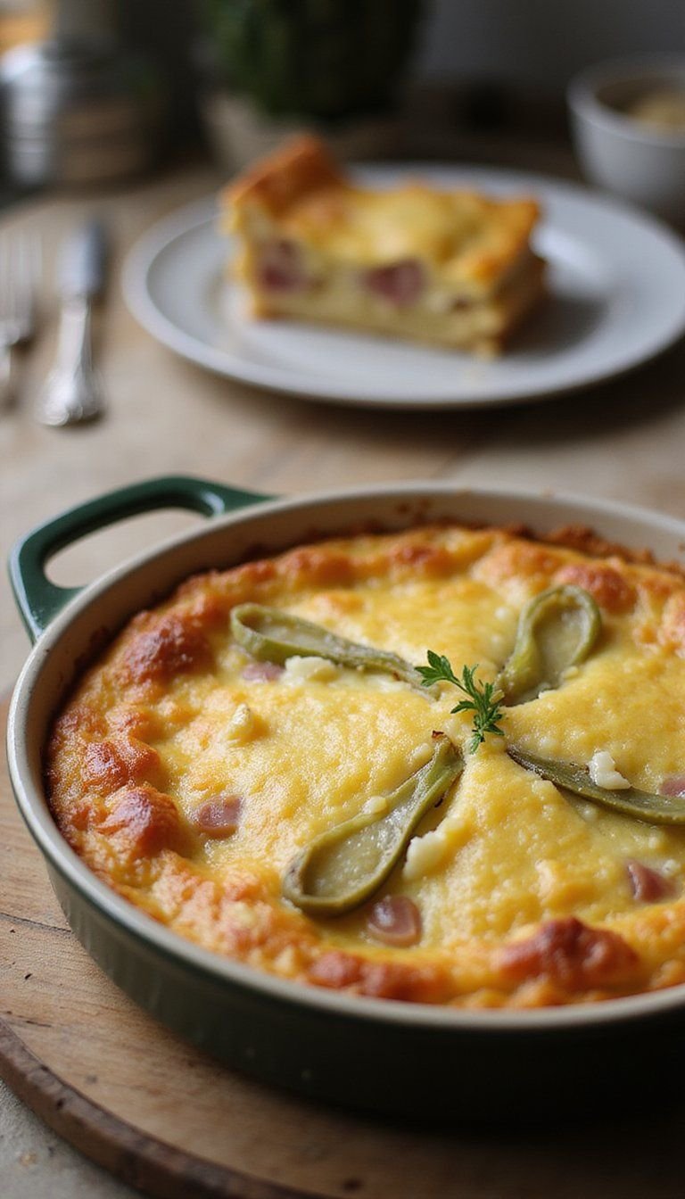 Ham Leek And Gruyere Festive Breakfast Casserole