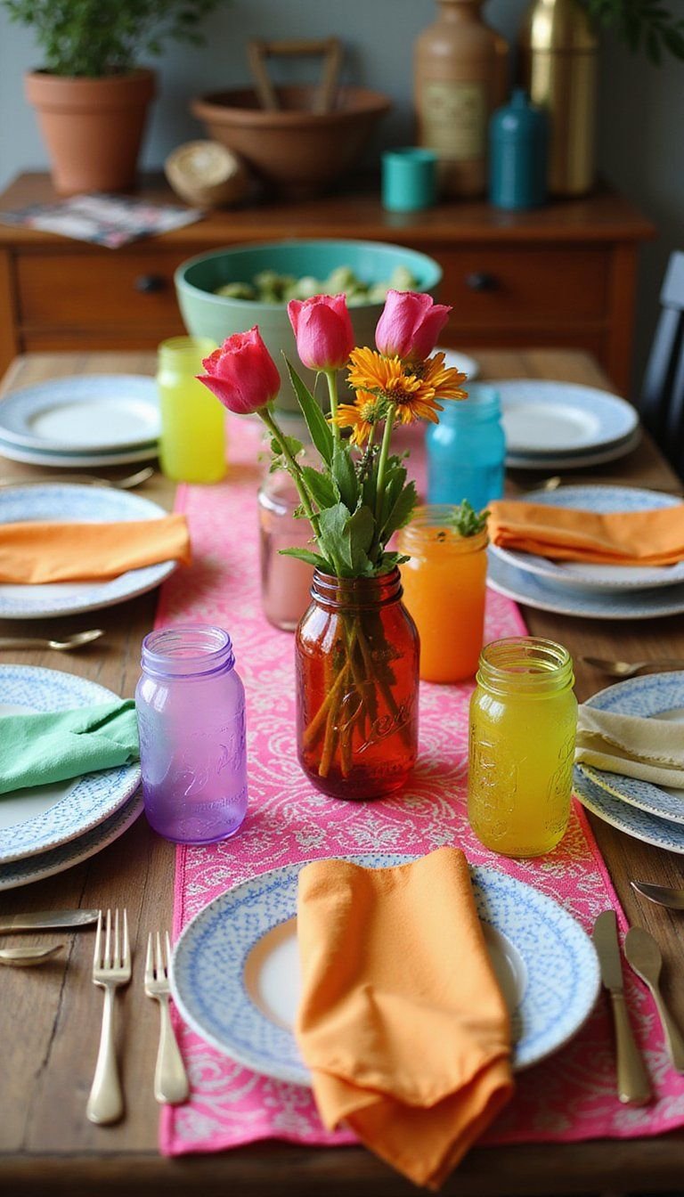 Quick Cinco De Mayo Table Settings On A Budget