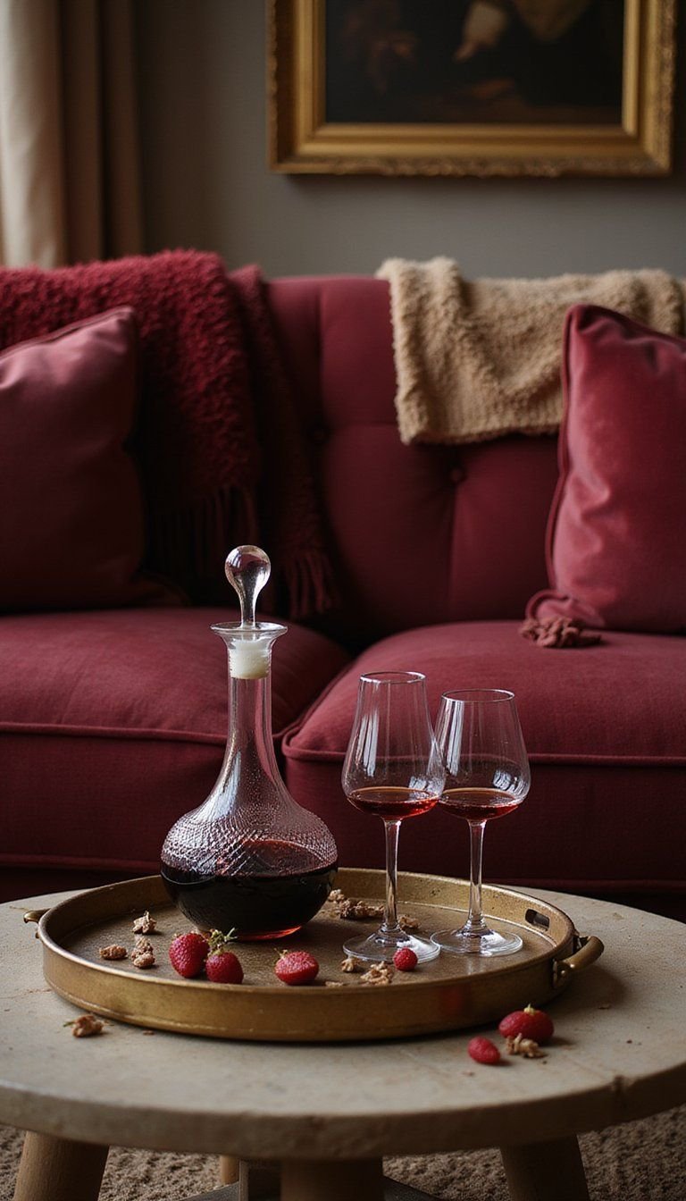 Cozy Couples Night With Wine, Throws, And Flicks