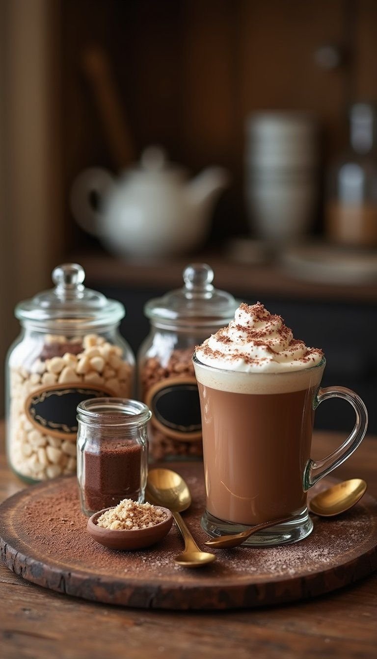 DIY Hot Cocoa Bar With Toppings Station